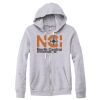 Adult Triblend Full-Zip Fleece Hooded Sweatshirt Thumbnail
